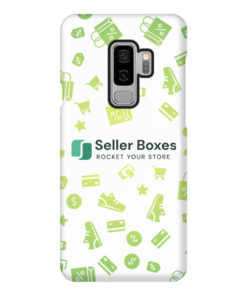 Stylish custom phone case with vibrant all-over print design, offering unique protection and personalization.